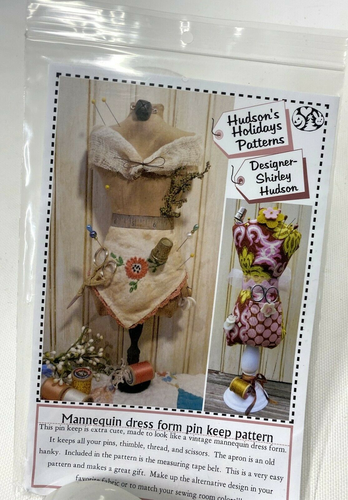 Hudson's Holiday Designs Mannequin Dressform Pin Keep