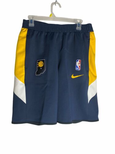 Nike Indiana Pacers Showtime NBA Therma Flex Team Issue Shorts Size Large