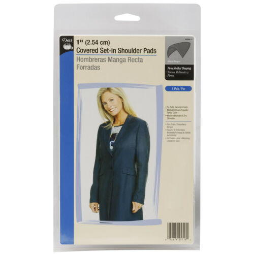 Dritz-covered Set-in Shoulder Pads: 1 Inch. These Shoulder Pads Feature Multi-la